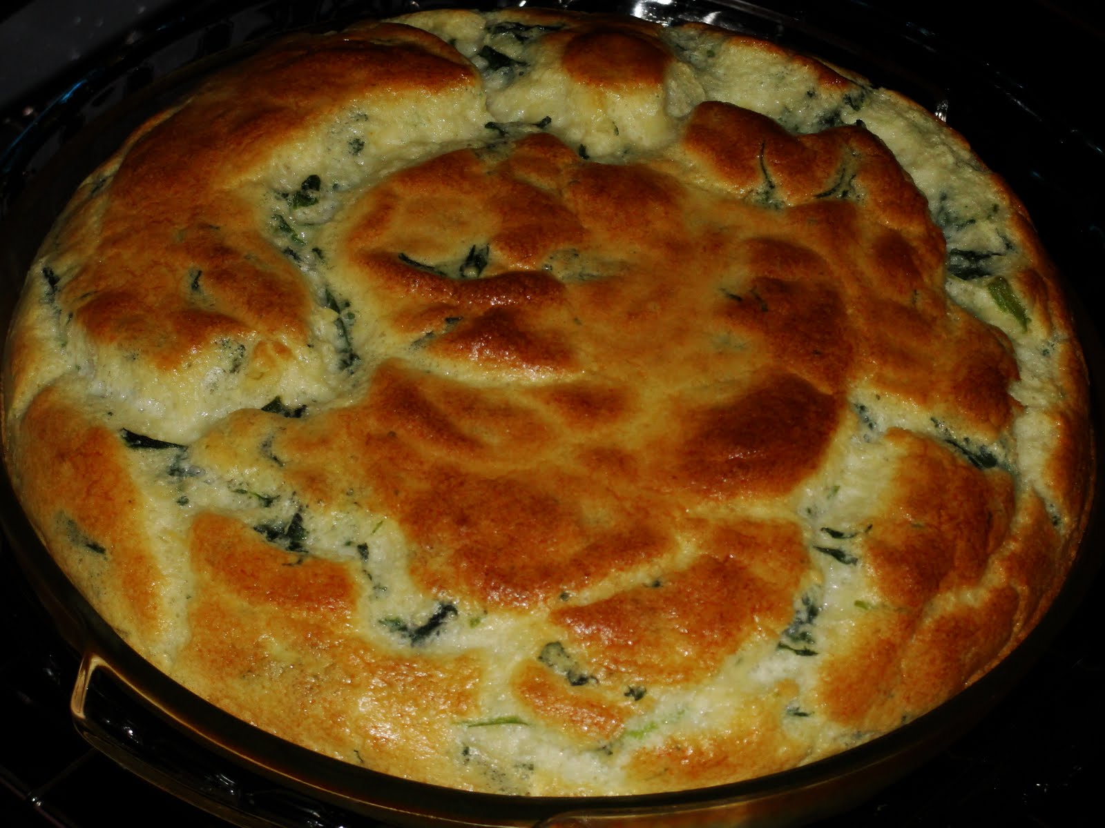 Suflé de verduras para Cocina de Cuba 