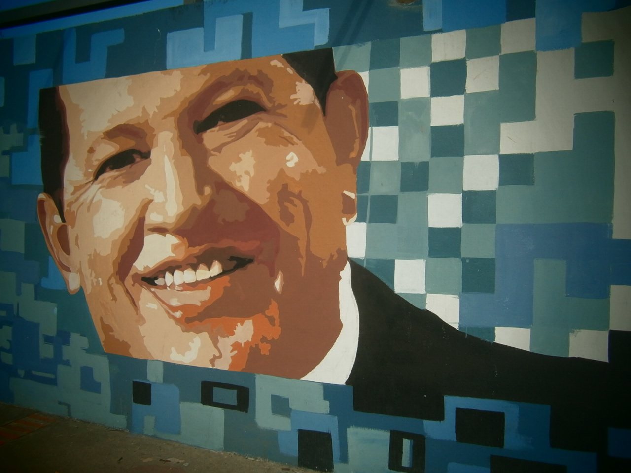 Murales dedicados a Chávez en Venezuela