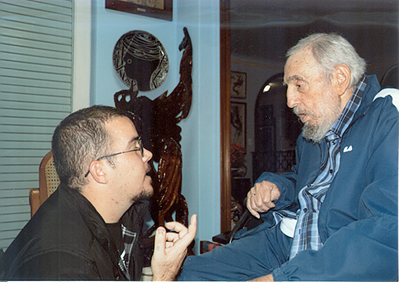 Encuentro de Fidel con Randy Perdomo 01 Encuentro de Fidel con Randy Perdomo 01
