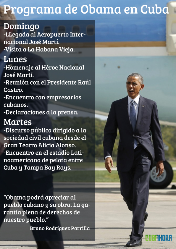 Programa de Obama en Cuba 2
