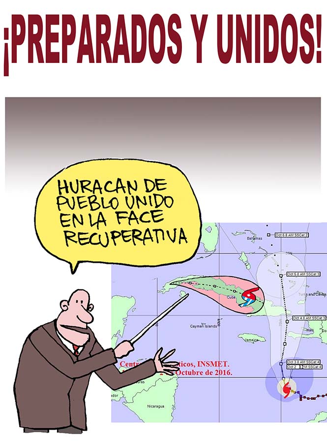 Paso del Huracán Matthew