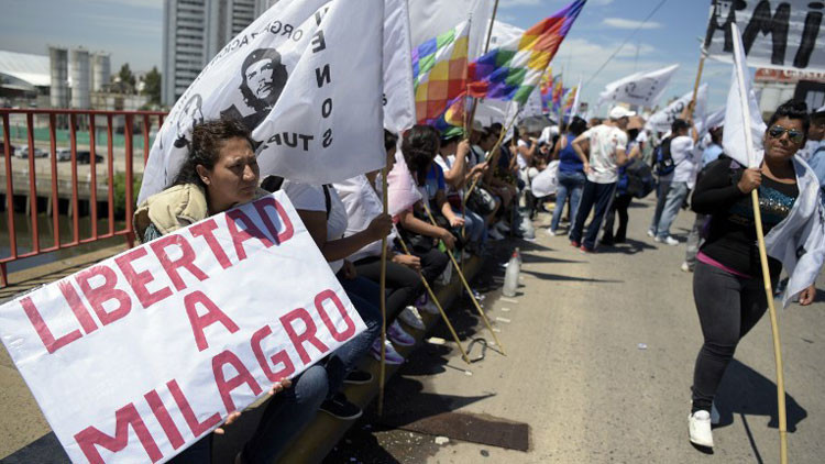 Milagro Sala, presa política