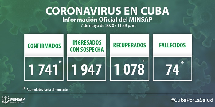 Parte 7 de mayo-Covid-19