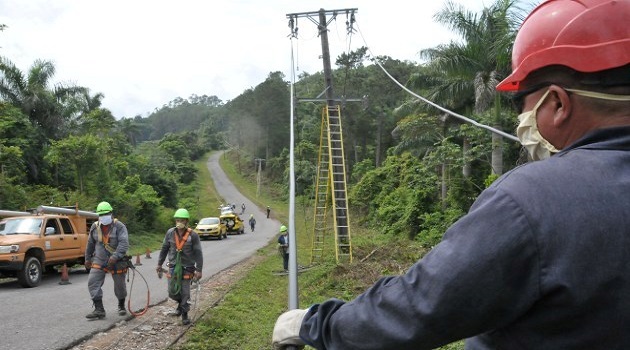 Servicio eléctrico Cienfuegos