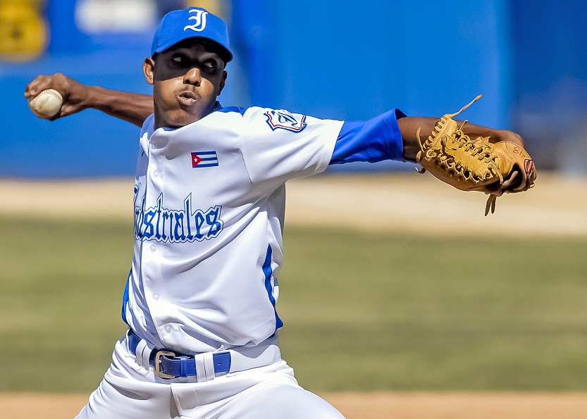 Remberto Barreto, Pitcher de Industriales Remberto Barreto, Pitcher de Industriales