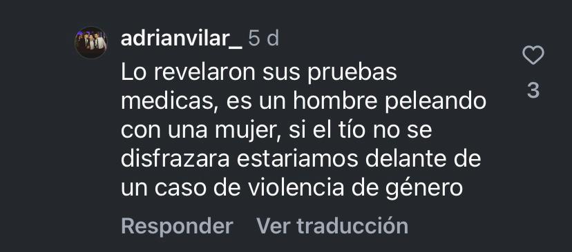 Comentarios en redes sobre Imane Kelif Comentarios en redes sobre Imane Kelif