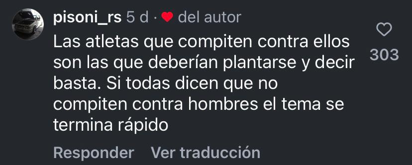 Comentarios en redes sobre Imane Kelif Comentarios en redes sobre Imane Kelif