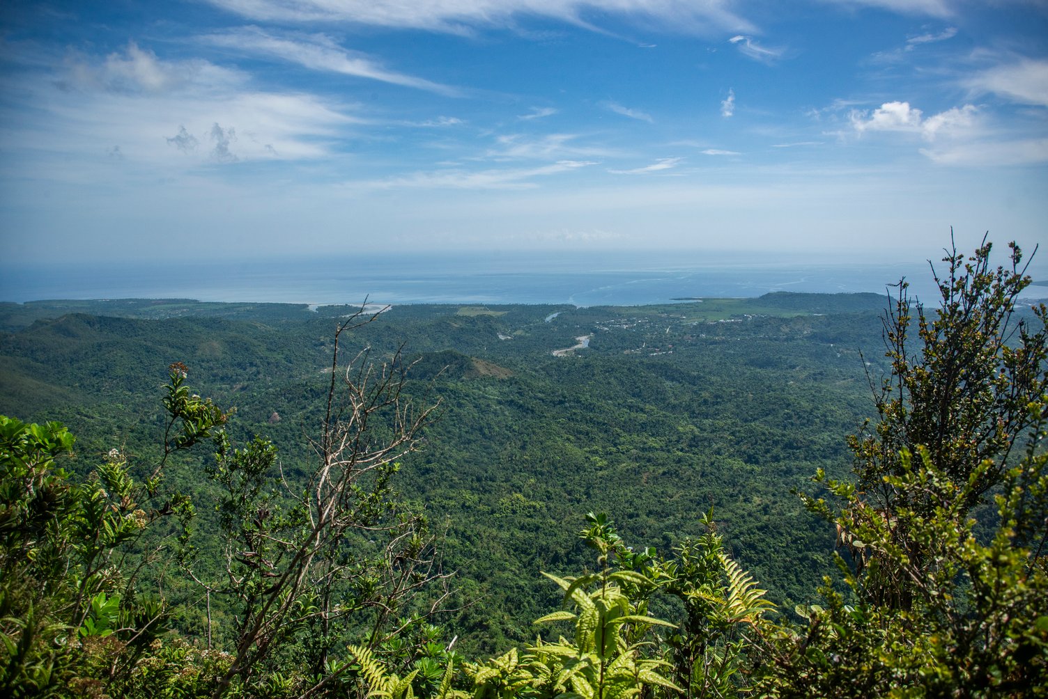 Esta es la cima. Al fondo la ciudad de Baracoa. Esta es la cima. Al fondo la ciudad de Baracoa.