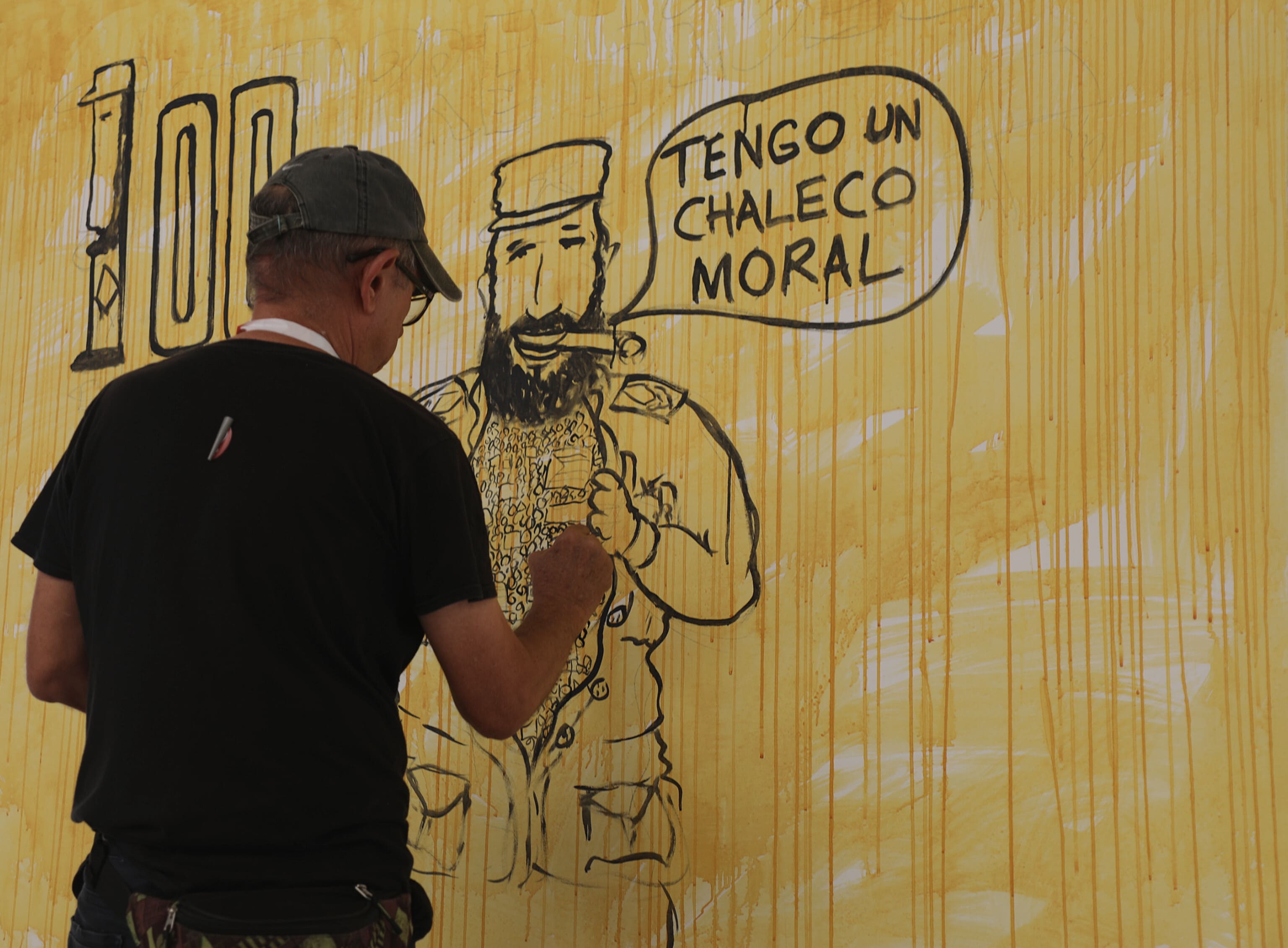 Mural de la Dignidad en Festival Granma Rebelde 