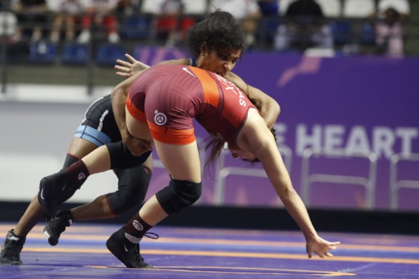 Yaynelis Sanz continuó su camino ascendente.