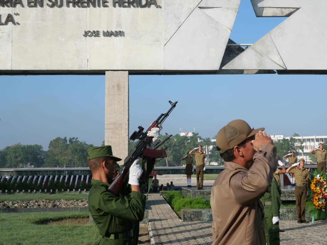 Juventud cubana rinde tributo a Calixto García en Seminario Nacional. Fotos: Reynaldo Zaldívar / Cubahora 