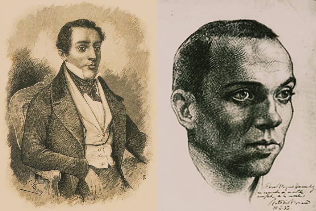 José María Heredia y Miguel Hernández