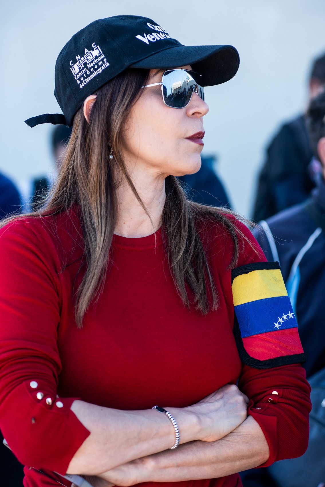 Concentración en la Tribuna Antimperialista, La Habana, en respaldo a Venezuela.