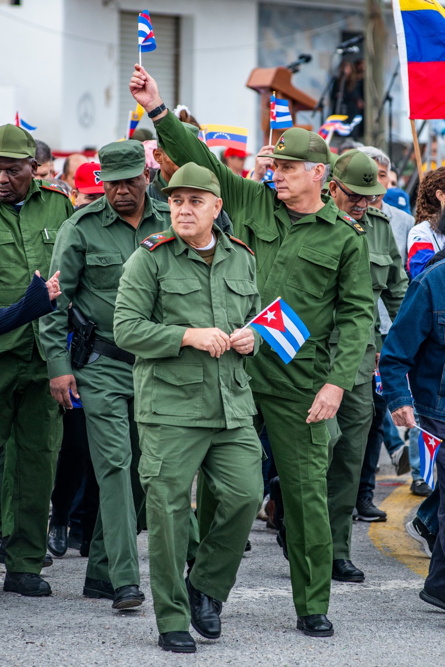 Marcha en la Tribuna Antimperialista por nuestros 32 combatientes caídos