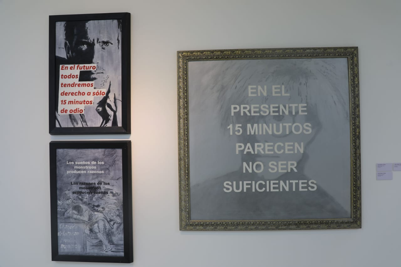 Exposición en el Centro de Prensa Internacional