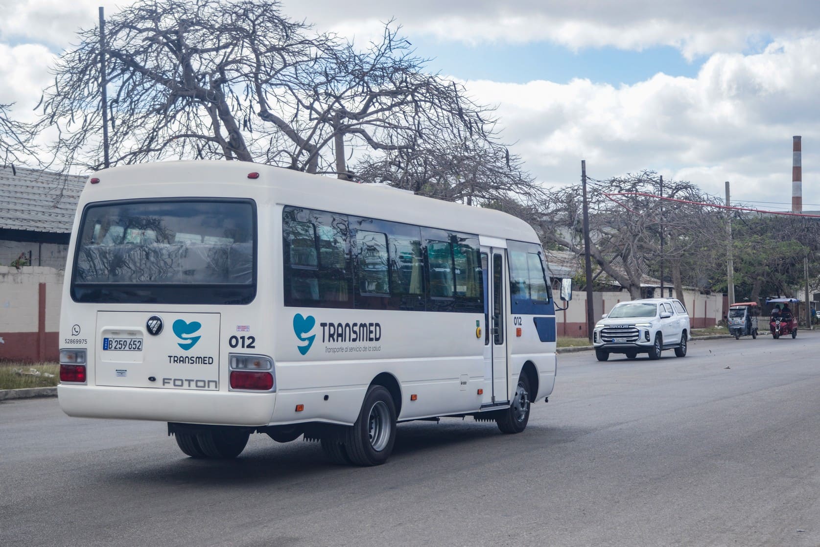 Transmed: un nuevo servicio de transporte para la salud del pueblo
