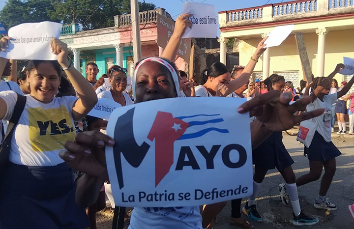 Desfile por el primero de mayo