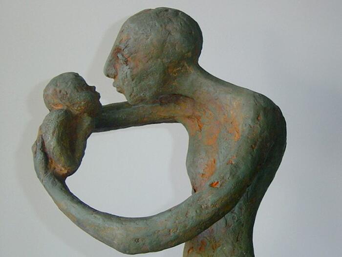 Paternidad, obra de Laura Nucenovich. Paternidad, obra de Laura Nucenovich.